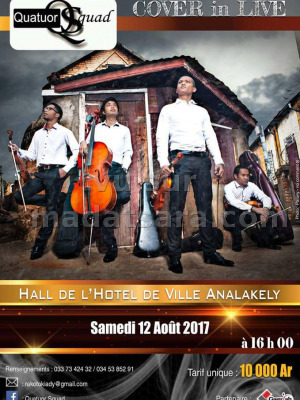 Cover in love - Hall de Hotel de Ville Analakely Antananarivo‍
