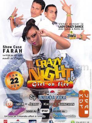 Crazy Night #6 Girl on Fire avec Farah en Show Case au Kudeta
Quelques vidéos de Farah
[videos ar