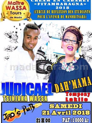 CREAM en cabaret avec Dah'Mama‍ & Judicael‍ - JAO'S PUB‍