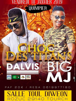 D'Alvis‍ - Big MJ‍ - Salle Toul Diweon Tourch‍ Choc des titans