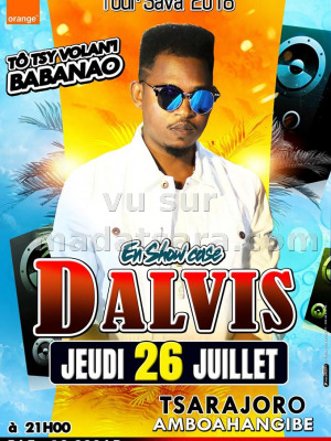 D'Alvis‍ en show case Disco Tsarajoro Amboangibe‍
