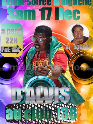 D'Alvis‍ en showcase au Club 138 - La Réunion‍