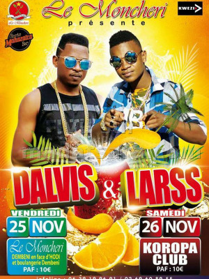 D'Alvis‍ & Larss‍ en show case au Koropa Mayotte‍
