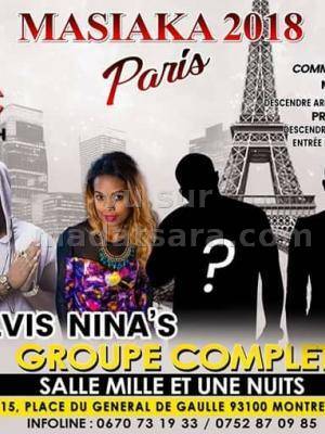 D'Alvis & Nina's masiaka 2018 Salle Mille Et Une Nuit Montreuil