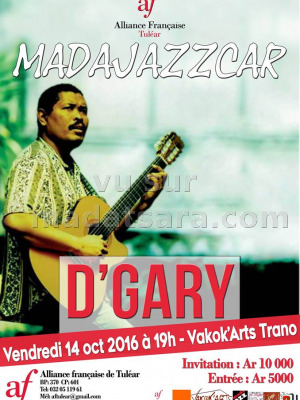 D'Gary‍ en concert au Vakok'Arts Trano Toliary‍