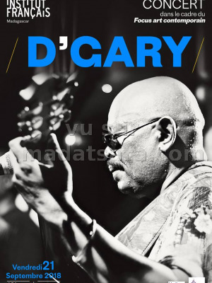 D'Gary‍ en concert IFM - Institut Français de Madagascar‍