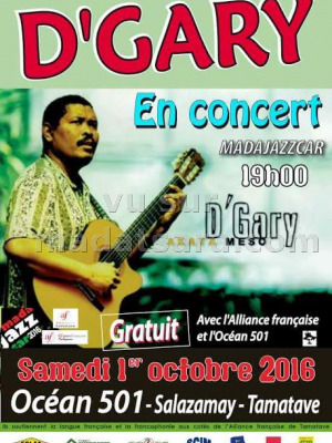 D'Gary‍ en concert Ocean 501 Tamatave‍