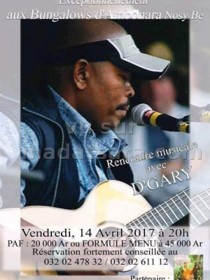 D'Gary‍ rencontre musicale - Les Bungalows d'Ambonara‍