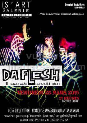 Da Flesh en concert au Is'Art Galerie