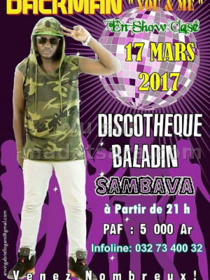 Dackman‍ en showcase au Baladin Sambava‍