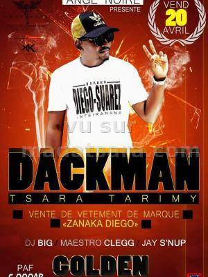Dackman en showcase Golden Night Ambilobe