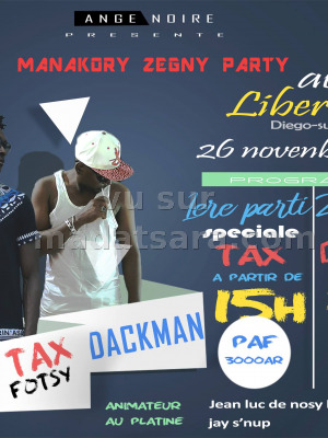 Dackman‍ & Ngiah Tax Olo Fotsy‍ en showcase au libertalia Diégo-Suarez‍