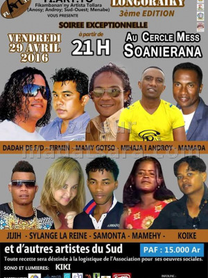 Dadah de Fort-Dauphin, Firmin, Mamy Gotso, Mihaja I Androy, Mamada, Jijih, Sylange, Samonta, Mamehy, Koike au Cercle Mess Soanierana