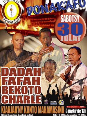 Dadah, Fafah, Bekoto & Charle - Donakafo Kianjan'ny Kanto Mahamasina