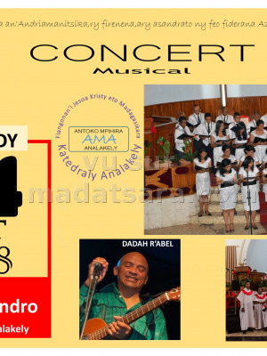 Dadah Mahaleo‍ concert musical - FJKM Katedraly Analakely‍