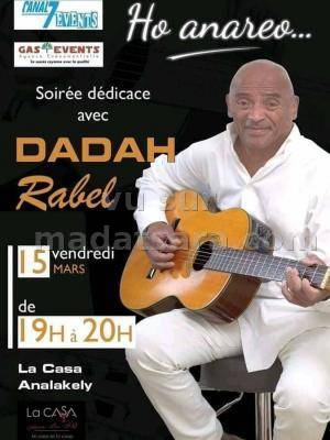 Dadah Mahaleo soirée dédicacée La Casa Lounge Bar Analakely