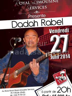 Dadah Rabek en concert au Show Room Royal Limousine Services Ivato