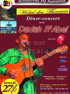 Dadah R'abel - Diner concert à l'hotel des thermes Antsirabe
Quelques vidéos de Mahaleo
[videos