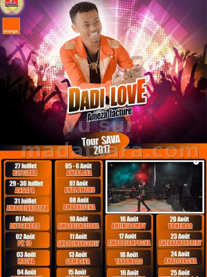 Dadi love‍ ameza facture tour Sava 2017