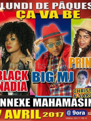 Dadi love‍ , Black Nadia‍ , Big MJ‍ , Princia‍ , Christian K‍ , Sarobidy, Martiora Freedom‍ , Mr Sayda‍ , jyuni‍ , Jiol'Ambup's‍ - lundi de pâques ça va be - Stade Annexe Mahamasina‍