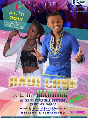 Dadi love‍ - Centre commercial Point Au Sable Maurice‍