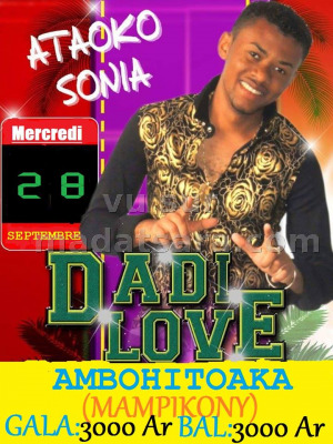Dadi love‍ en concert à Ambohitaoka (Mampikony)