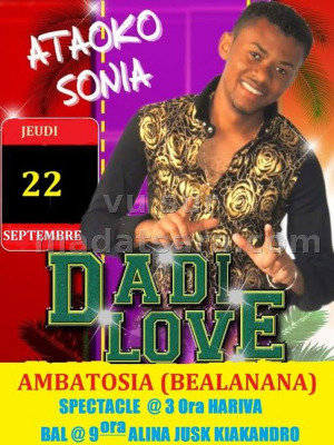 Dadi love‍ en concert Ambatosia (Bealanana)