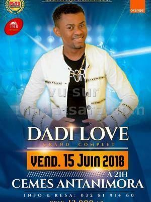 Dadi love en concert CEMESS Antanimora