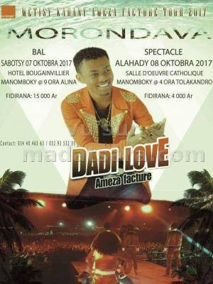 Dadi love en concert Les Bougainvilliers Morondava - Salle d'oeuvre Catholique Morondava