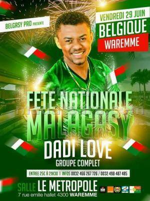 Dadi love en concert Salle Le Metropole Waremme