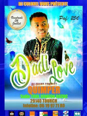 Dadi love en concert Salle Toul Diweon Tourch