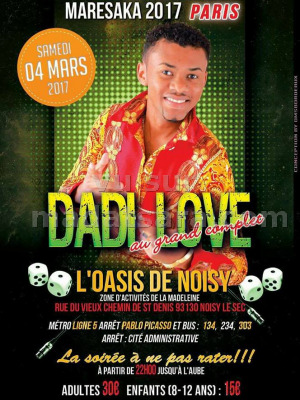 Dadi love‍ maresaka paris 2017 - Oasis de Noisy