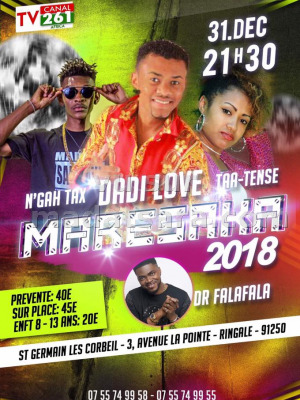 Dadi love‍ , Taa Tense‍ & Ngiah Tax Olo Fotsy‍ ‍ - maresaka 2018 - Salon Firat Saint-Germain Les Corbeil‍