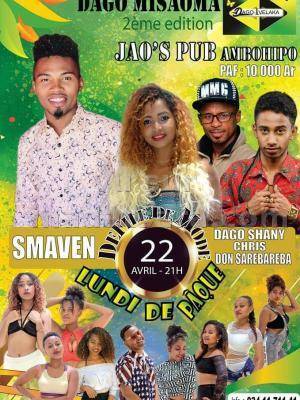 Dago misaoma 2eme édition JAO'S PUB