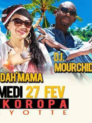 Dah'Mama, Dj Mourchidy et Snak au Koropa Mayotte