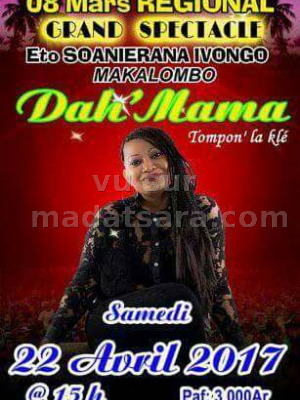 Dah'Mama‍ en concert - Soanierana Ivongo