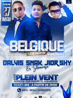 Dalvis‍ , Snak‍ , Jior Shy‍ - Salle Plein Vent Liège‍