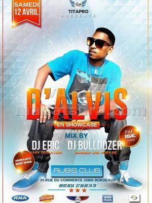 D'AlviS en showcase au Rubis Club à Bordeaux