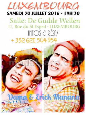 Dama & Erick Manana - Luxembourg