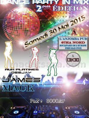 Dance party in Mix 2è édition à l'Anjomba Pub 67Ha Nord