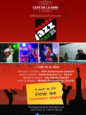 Datita Rabeson‍ & Zara R‍ en concert au Café de la Gare Soarano‍