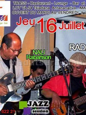 Datita Rabeson, Nali Rabarison et Radanz Jazz Session au Trass