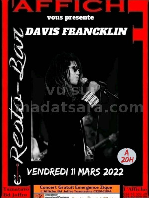 Davis‍ - Affiche Resto Bar Toamasina‍