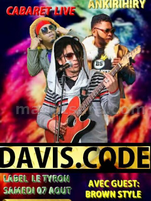 Davis‍ - cabaret live ouverture officielle Charles Dynamique Ankirihiry
