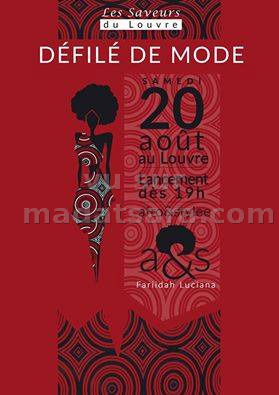 Défilé de mode au Louvre