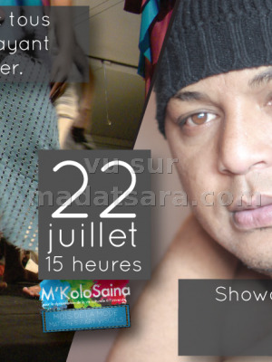 Défilé de mode t Showcase avec le groupe DAY - Craam Ankatso