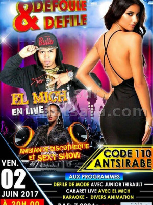 Défoule & defile - El'Mich‍ en live - Code 110 Sisha Karaoke‍