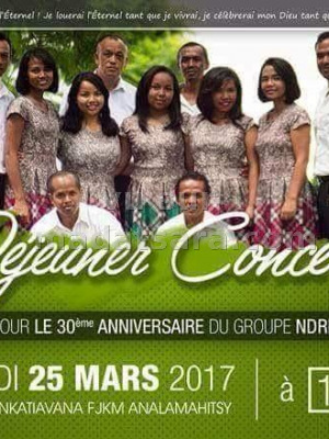 Déjeuner concert groupe Ndriana ramamonjy‍ - Akany Fifankatiavana FJKM Analamahitsy