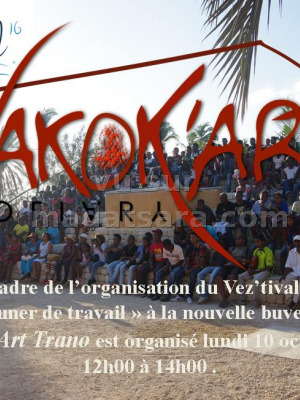 Déjeuner travail dans le cadre du Vez'Tival 2016 - Vakok'Arts Trano Toliary‍