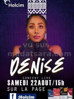 Denise concert live facebook page